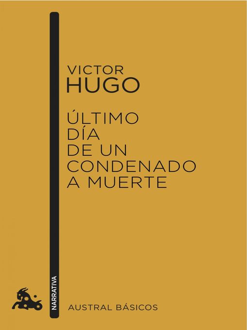 Title details for Último día de un condenado a muerte by Victor Hugo - Wait list